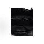 PRADA Dada single-shoulder bag with embossed letter logo on the front, small size for women, black